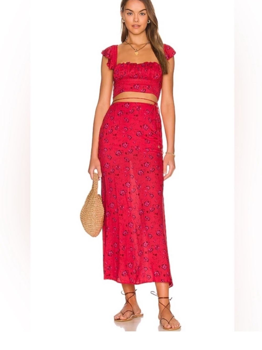 Free People bijou maxi skirt ONLY